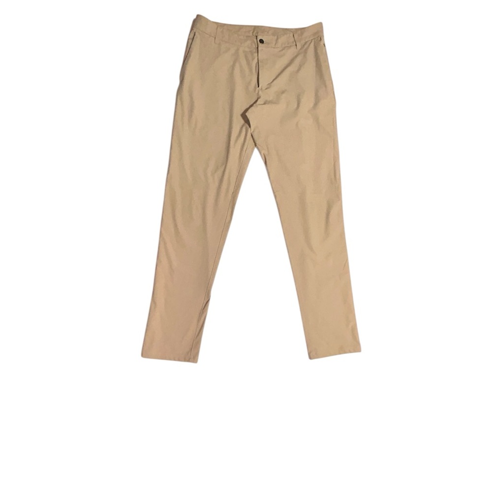 Lululemon Men's ABC Classic Fit  Tan Pants size 34